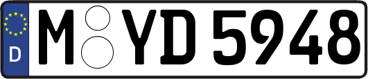 M-YD5948