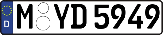 M-YD5949