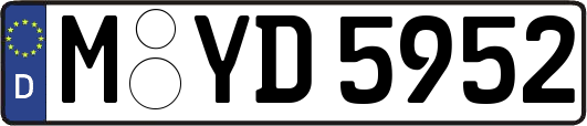 M-YD5952