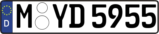 M-YD5955
