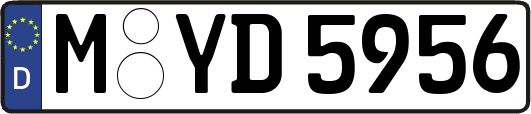 M-YD5956