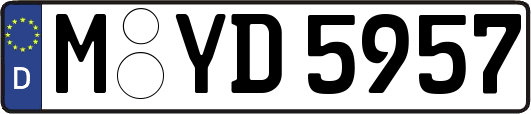 M-YD5957