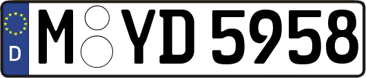 M-YD5958