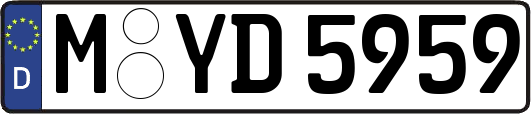 M-YD5959