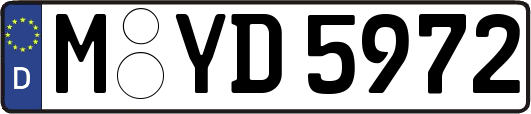 M-YD5972