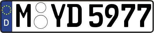 M-YD5977