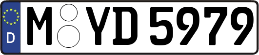 M-YD5979