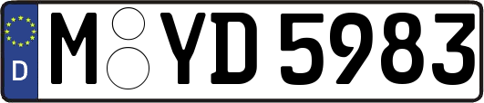 M-YD5983