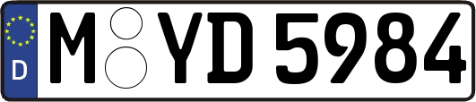 M-YD5984