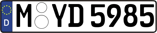 M-YD5985