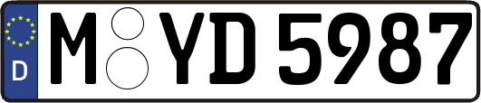 M-YD5987