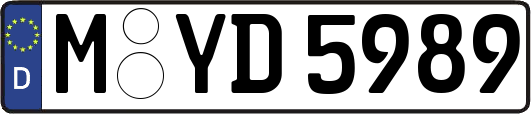 M-YD5989