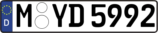 M-YD5992