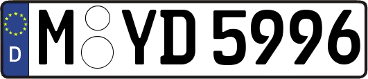 M-YD5996