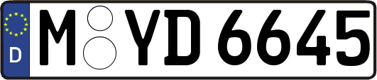 M-YD6645