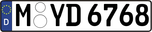 M-YD6768