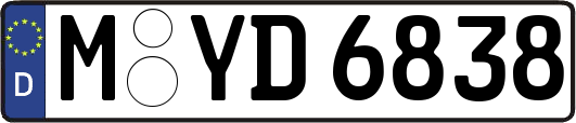 M-YD6838