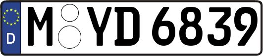 M-YD6839