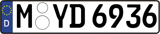 M-YD6936