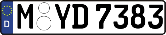 M-YD7383