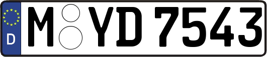 M-YD7543