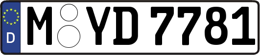 M-YD7781