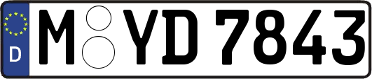 M-YD7843