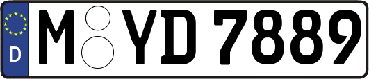 M-YD7889