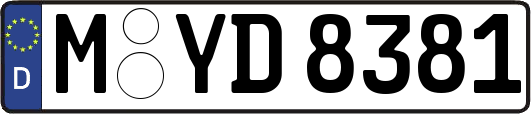 M-YD8381