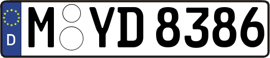 M-YD8386
