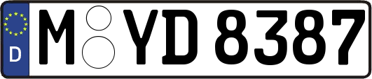 M-YD8387
