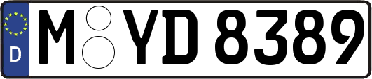 M-YD8389