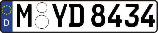 M-YD8434