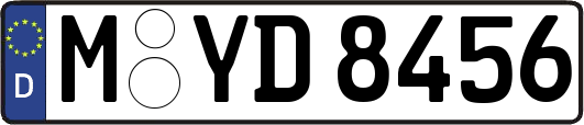 M-YD8456