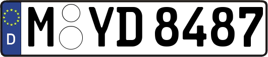 M-YD8487