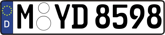 M-YD8598