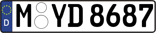 M-YD8687