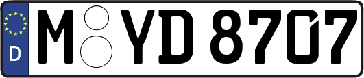M-YD8707