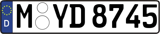 M-YD8745