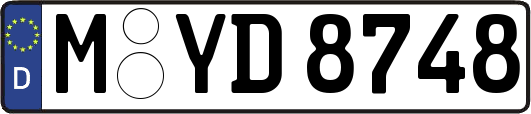 M-YD8748