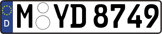 M-YD8749