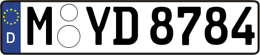 M-YD8784