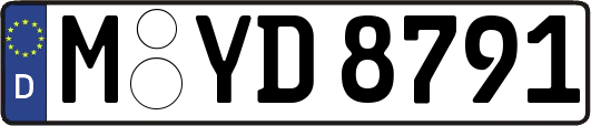 M-YD8791