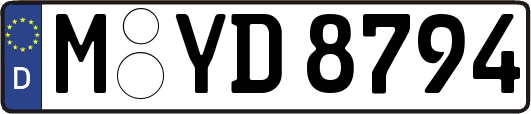 M-YD8794