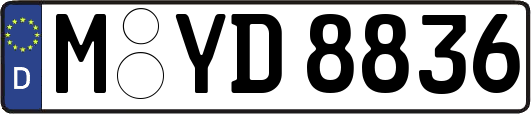 M-YD8836