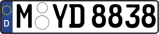 M-YD8838