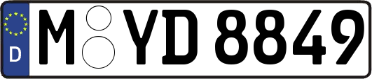 M-YD8849