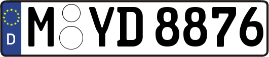 M-YD8876