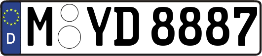 M-YD8887
