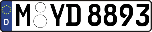 M-YD8893
